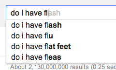 Google Autosuggest