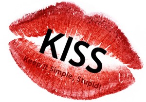 Mantener nuestro código simple.