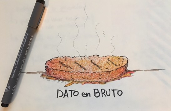 Analogía "Datos en bruto"