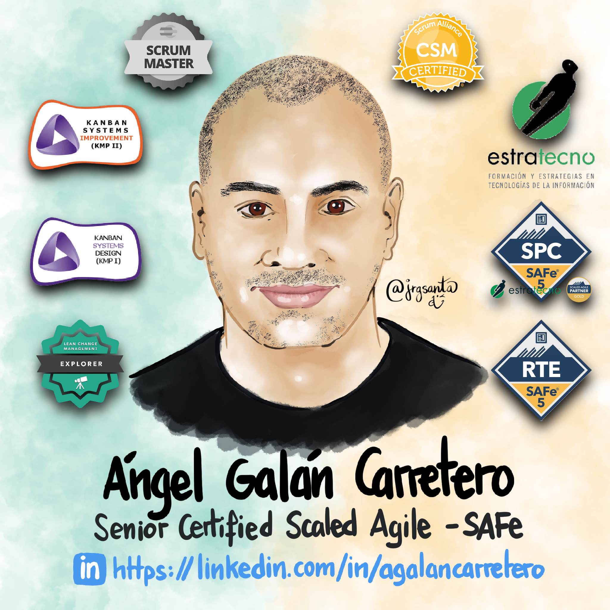 Presentación ponente Ángel Galán- Senior Certified Scaled Agile - SAFe