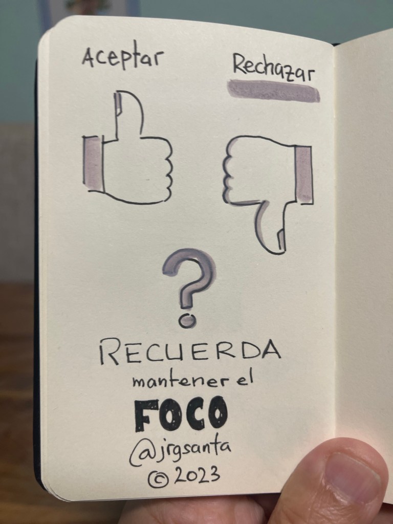 Recuerda mantener el foco @jrgsanta