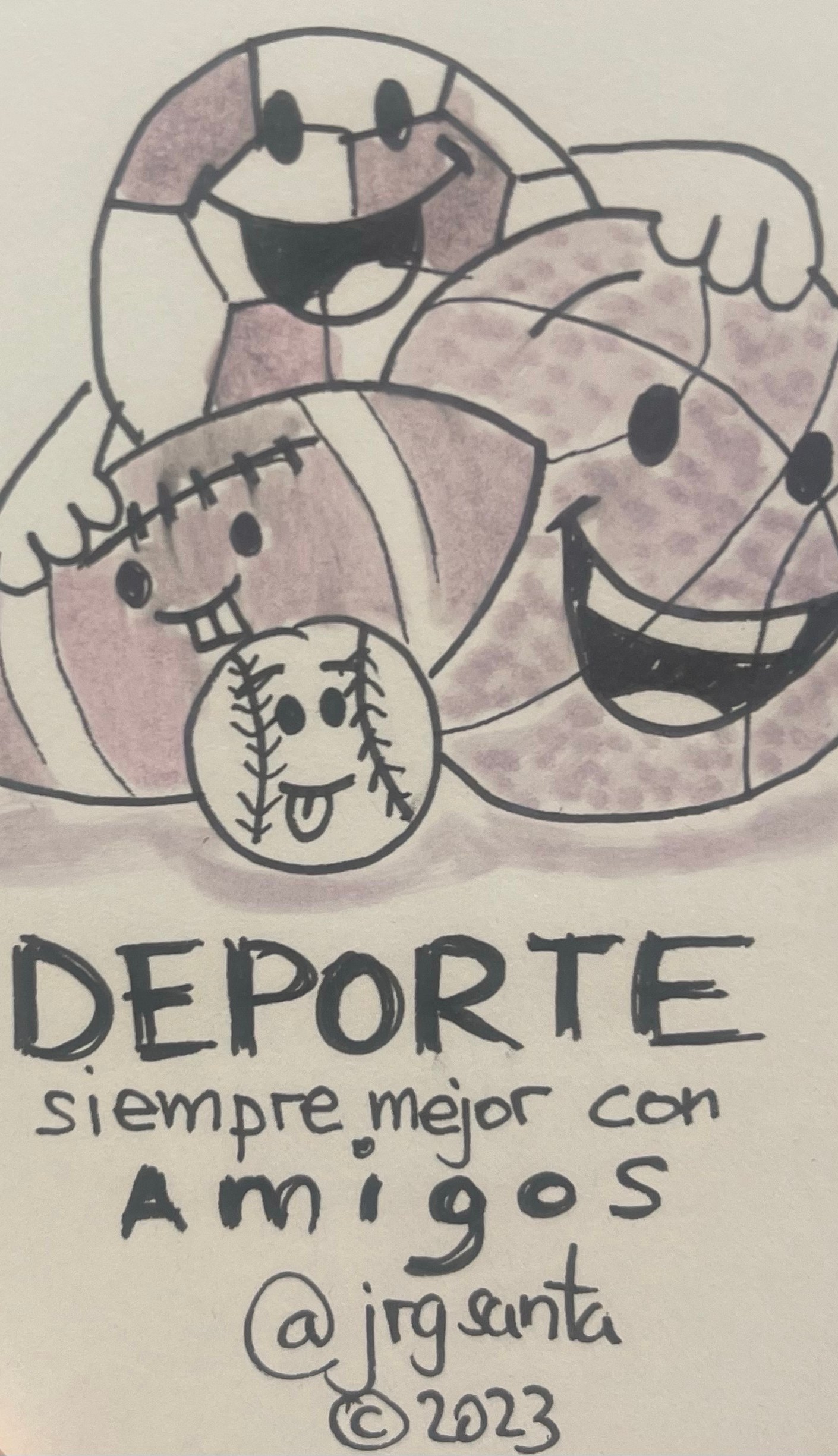 Deporte mejor en compañía @jrgsanta