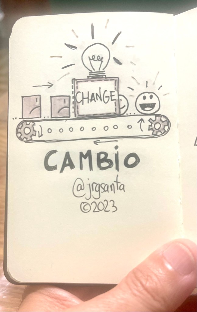 La vida es cambio @jrgsanta