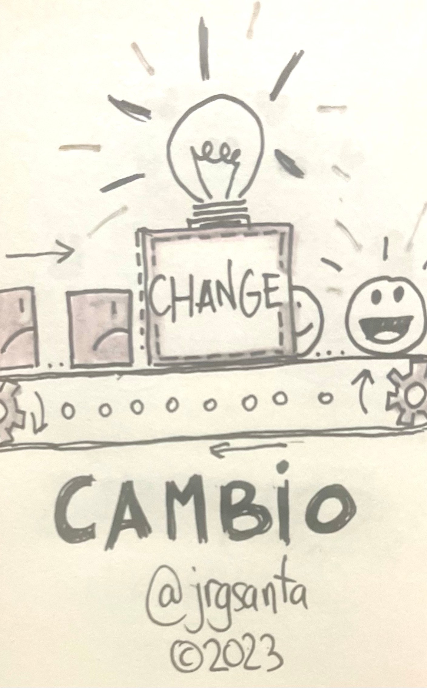 La vida es cambio @jrgsanta