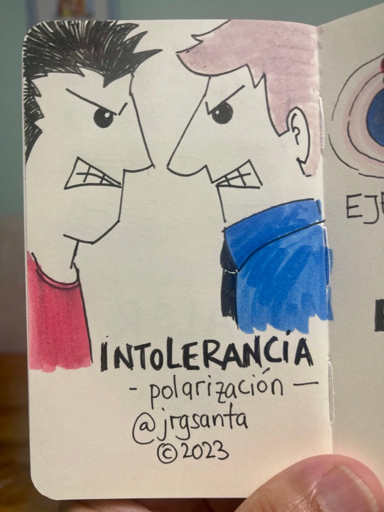 Intolerancia y polarización @jrgsanta