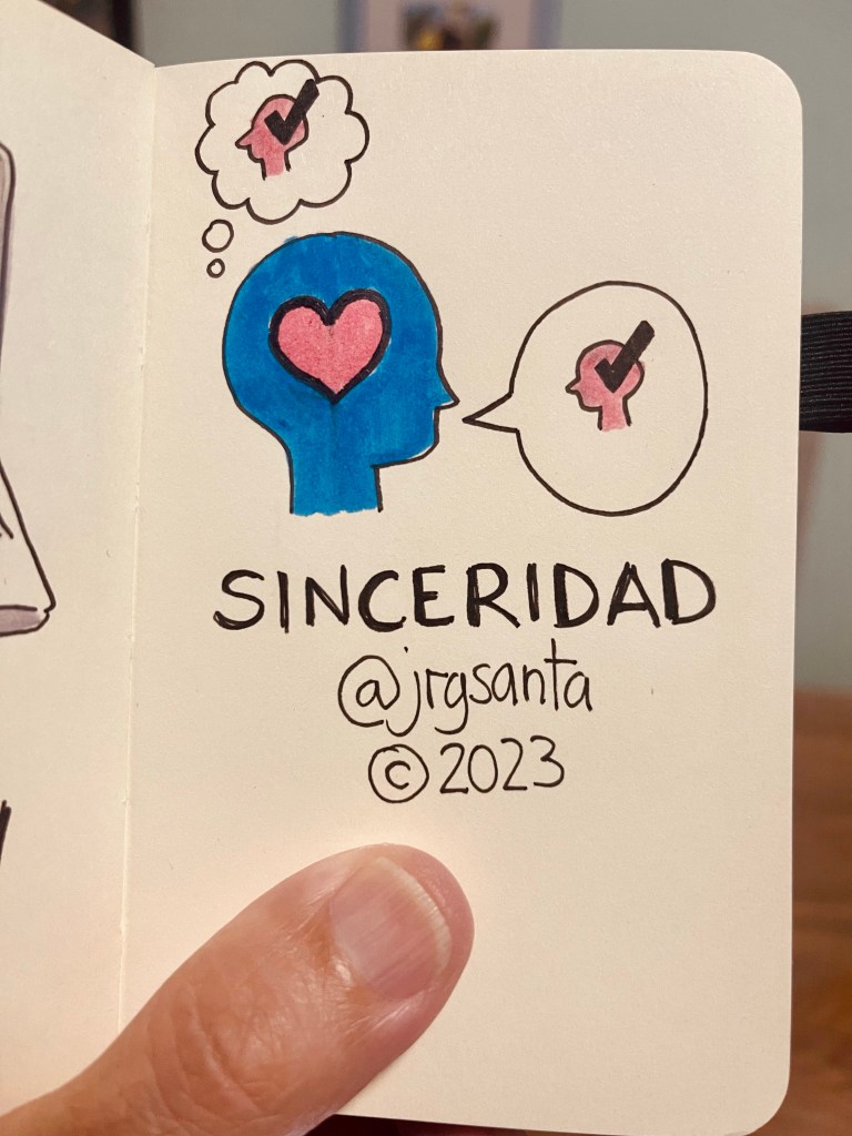 Sinceridad @jrgsanta
