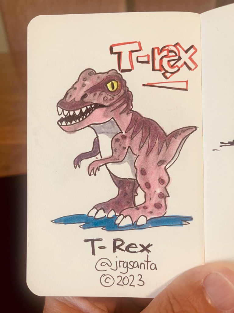 T-Rex @jrgsanta