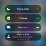 Modos de concentración en mi iPhone