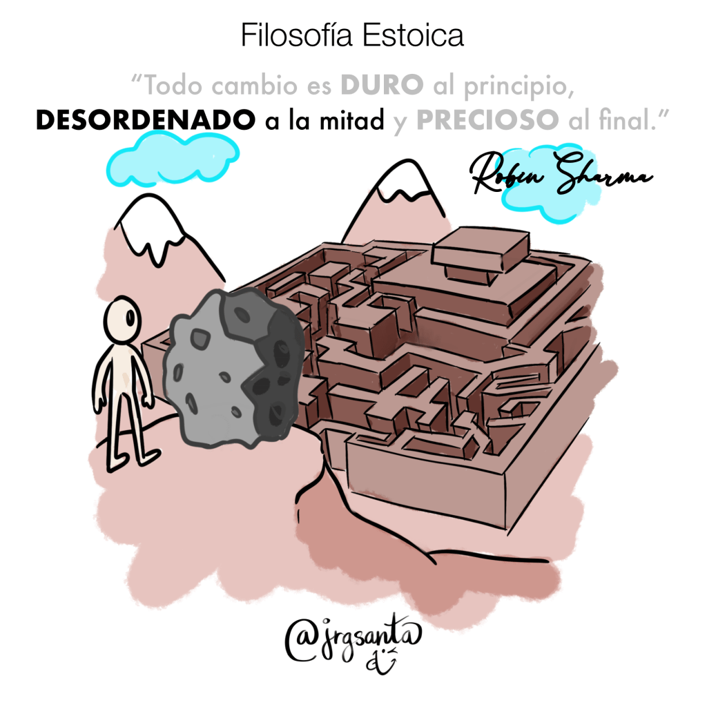 Todo cambio es desordenado a la mitad.