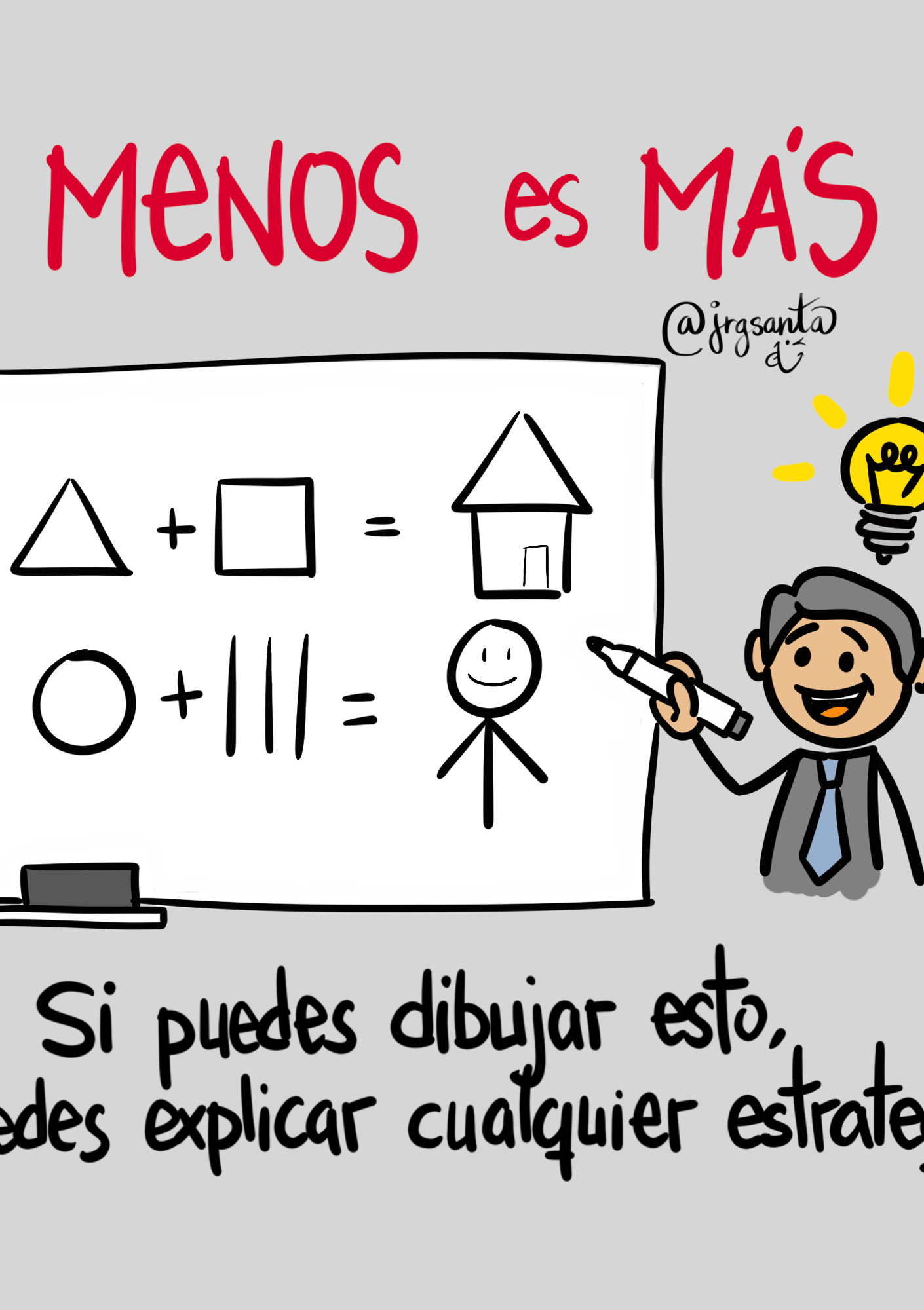 Menos es más